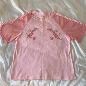 Pink Cherry Blossom Shirt